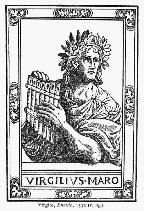 Virgil in a woodcut, my inspiration for poetry